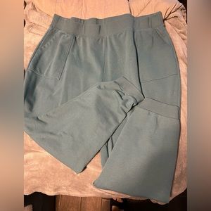 Men’s sweatpants - teal color